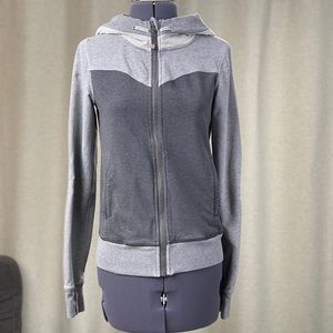 Grey Hoodie with zip pockets
